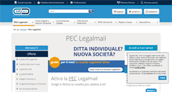 Desktop Screenshot of legalmail.it