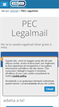 Mobile Screenshot of legalmail.it